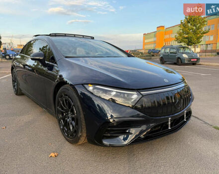 Синий Мерседес EQS, объемом двигателя 0 л и пробегом 153 тыс. км за 49999 $, фото 2 на Automoto.ua