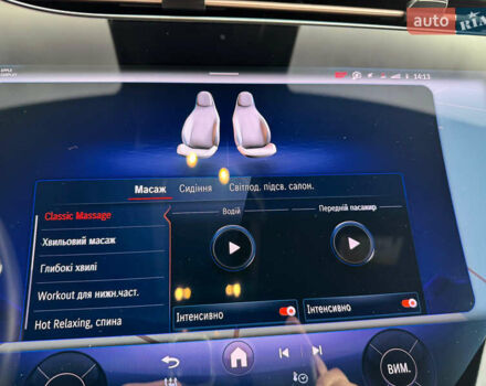 Синій Мерседес EQS, об'ємом двигуна 0 л та пробігом 64 тис. км за 68700 $, фото 17 на Automoto.ua