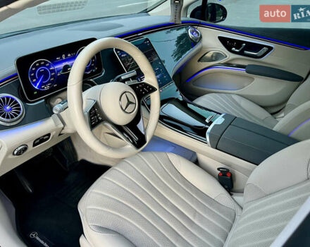 Синий Мерседес EQS, объемом двигателя 0 л и пробегом 19 тыс. км за 51000 $, фото 13 на Automoto.ua
