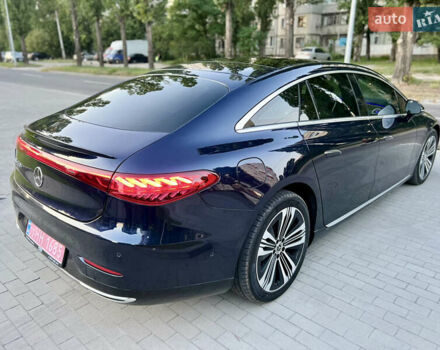 Синий Мерседес EQS, объемом двигателя 0 л и пробегом 19 тыс. км за 51000 $, фото 5 на Automoto.ua
