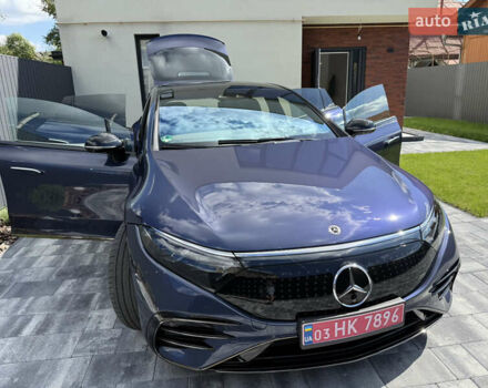 Синій Мерседес EQS, об'ємом двигуна 0 л та пробігом 40 тис. км за 64999 $, фото 42 на Automoto.ua