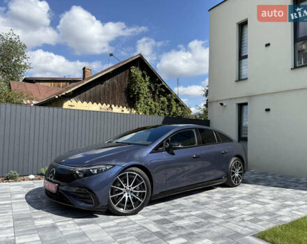 Синій Мерседес EQS, об'ємом двигуна 0 л та пробігом 40 тис. км за 64999 $, фото 3 на Automoto.ua