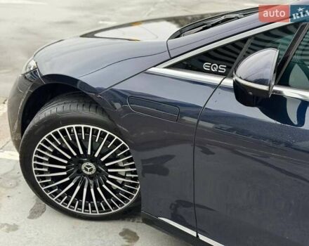 Синий Мерседес EQS, объемом двигателя 0 л и пробегом 19 тыс. км за 79990 $, фото 12 на Automoto.ua
