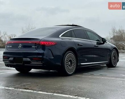 Синий Мерседес EQS, объемом двигателя 0 л и пробегом 19 тыс. км за 79990 $, фото 19 на Automoto.ua
