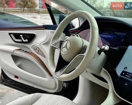 Синий Мерседес EQS, объемом двигателя 0 л и пробегом 19 тыс. км за 79990 $, фото 34 на Automoto.ua