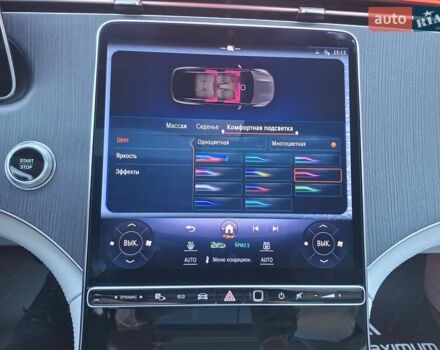 Синий Мерседес EQS, объемом двигателя 0 л и пробегом 5 тыс. км за 67900 $, фото 22 на Automoto.ua