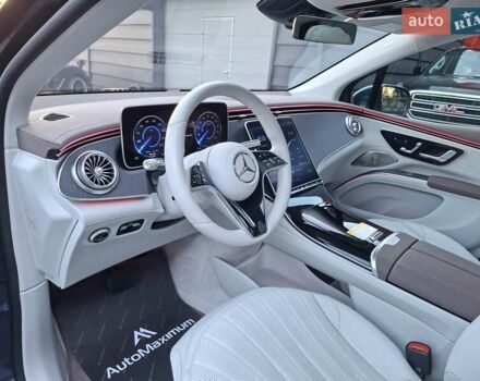 Синий Мерседес EQS, объемом двигателя 0 л и пробегом 5 тыс. км за 67900 $, фото 11 на Automoto.ua