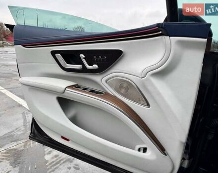 Синий Мерседес EQS, объемом двигателя 0 л и пробегом 19 тыс. км за 79990 $, фото 51 на Automoto.ua