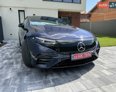 Синій Мерседес EQS, об'ємом двигуна 0 л та пробігом 40 тис. км за 64999 $, фото 19 на Automoto.ua