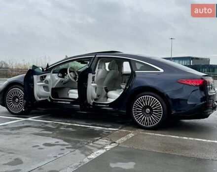 Синий Мерседес EQS, объемом двигателя 0 л и пробегом 19 тыс. км за 79990 $, фото 11 на Automoto.ua