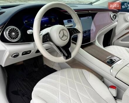 Синий Мерседес EQS, объемом двигателя 0 л и пробегом 19 тыс. км за 79990 $, фото 23 на Automoto.ua