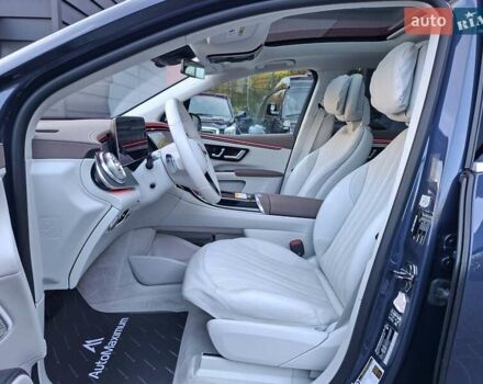 Синий Мерседес EQS, объемом двигателя 0 л и пробегом 5 тыс. км за 67900 $, фото 10 на Automoto.ua