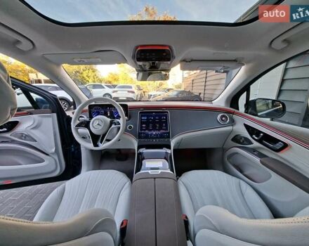 Синий Мерседес EQS, объемом двигателя 0 л и пробегом 5 тыс. км за 67900 $, фото 28 на Automoto.ua