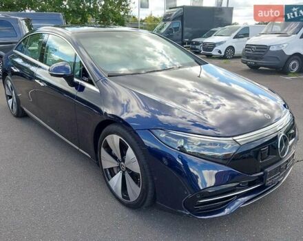 Синий Мерседес EQS, объемом двигателя 0 л и пробегом 38 тыс. км за 83000 $, фото 6 на Automoto.ua