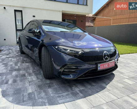 Синій Мерседес EQS, об'ємом двигуна 0 л та пробігом 40 тис. км за 64999 $, фото 18 на Automoto.ua