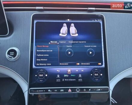 Синий Мерседес EQS, объемом двигателя 0 л и пробегом 5 тыс. км за 67900 $, фото 21 на Automoto.ua