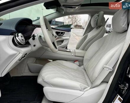 Синий Мерседес EQS, объемом двигателя 0 л и пробегом 19 тыс. км за 79990 $, фото 24 на Automoto.ua