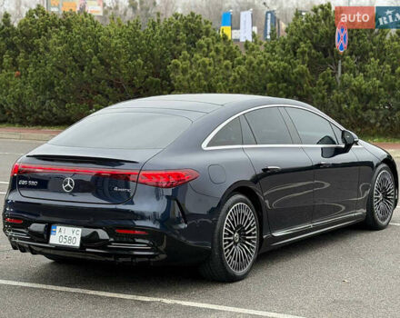 Синий Мерседес EQS, объемом двигателя 0 л и пробегом 19 тыс. км за 71900 $, фото 5 на Automoto.ua