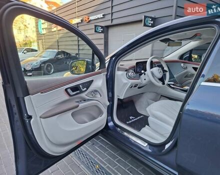 Синий Мерседес EQS, объемом двигателя 0 л и пробегом 5 тыс. км за 67900 $, фото 8 на Automoto.ua