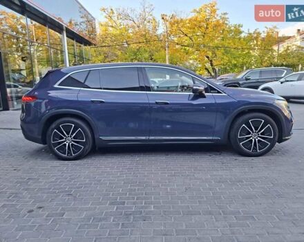 Синий Мерседес EQS, объемом двигателя 0 л и пробегом 5 тыс. км за 67900 $, фото 2 на Automoto.ua