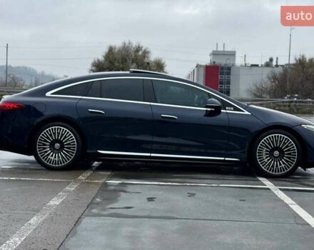 Синий Мерседес EQS, объемом двигателя 0 л и пробегом 19 тыс. км за 79990 $, фото 9 на Automoto.ua