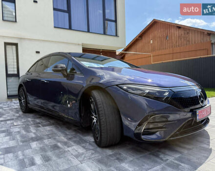 Синій Мерседес EQS, об'ємом двигуна 0 л та пробігом 40 тис. км за 64999 $, фото 17 на Automoto.ua