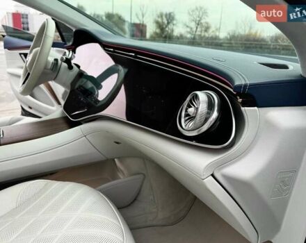 Синий Мерседес EQS, объемом двигателя 0 л и пробегом 19 тыс. км за 79990 $, фото 31 на Automoto.ua