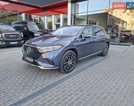 Синий Мерседес EQS, объемом двигателя 0 л и пробегом 5 тыс. км за 67900 $, фото 7 на Automoto.ua