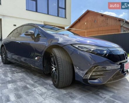 Синій Мерседес EQS, об'ємом двигуна 0 л та пробігом 40 тис. км за 64999 $, фото 15 на Automoto.ua