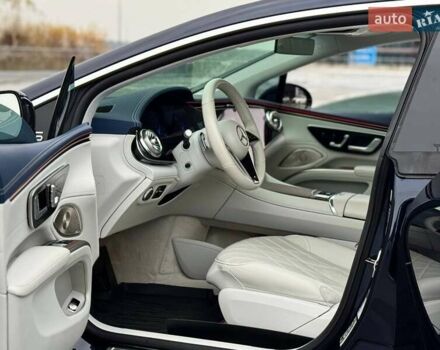 Синий Мерседес EQS, объемом двигателя 0 л и пробегом 19 тыс. км за 79990 $, фото 21 на Automoto.ua