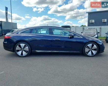Синий Мерседес EQS, объемом двигателя 0 л и пробегом 38 тыс. км за 83000 $, фото 1 на Automoto.ua