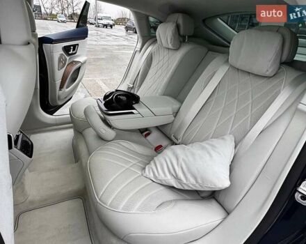 Синий Мерседес EQS, объемом двигателя 0 л и пробегом 19 тыс. км за 79990 $, фото 27 на Automoto.ua