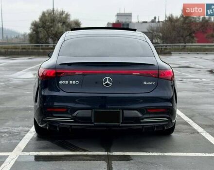 Синий Мерседес EQS, объемом двигателя 0 л и пробегом 19 тыс. км за 79990 $, фото 15 на Automoto.ua