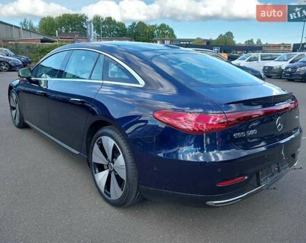 Синий Мерседес EQS, объемом двигателя 0 л и пробегом 38 тыс. км за 83000 $, фото 3 на Automoto.ua