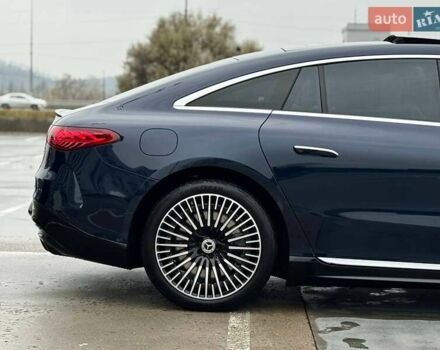 Синий Мерседес EQS, объемом двигателя 0 л и пробегом 19 тыс. км за 79990 $, фото 18 на Automoto.ua