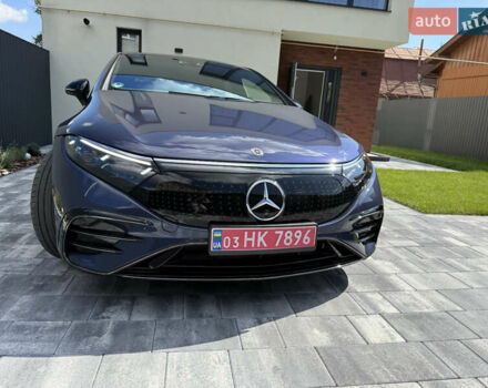 Синій Мерседес EQS, об'ємом двигуна 0 л та пробігом 40 тис. км за 64999 $, фото 21 на Automoto.ua