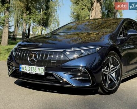 Синій Мерседес EQS, об'ємом двигуна 0 л та пробігом 6 тис. км за 66500 $, фото 42 на Automoto.ua
