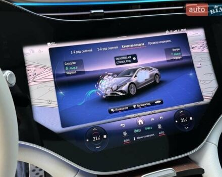 Синій Мерседес EQS, об'ємом двигуна 0 л та пробігом 6 тис. км за 66500 $, фото 16 на Automoto.ua