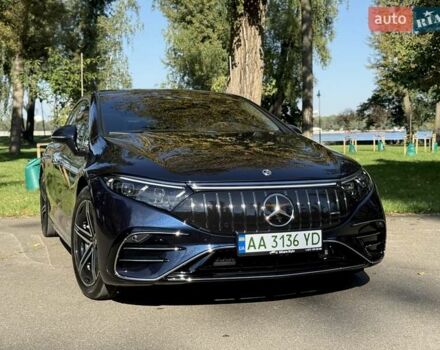 Синій Мерседес EQS, об'ємом двигуна 0 л та пробігом 6 тис. км за 66500 $, фото 48 на Automoto.ua