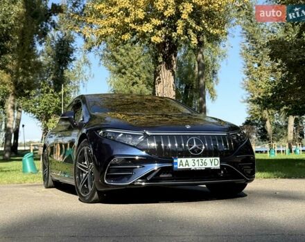 Синій Мерседес EQS, об'ємом двигуна 0 л та пробігом 6 тис. км за 66500 $, фото 53 на Automoto.ua