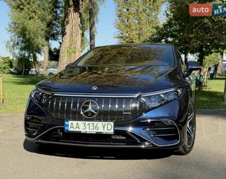 Синій Мерседес EQS, об'ємом двигуна 0 л та пробігом 6 тис. км за 66500 $, фото 38 на Automoto.ua