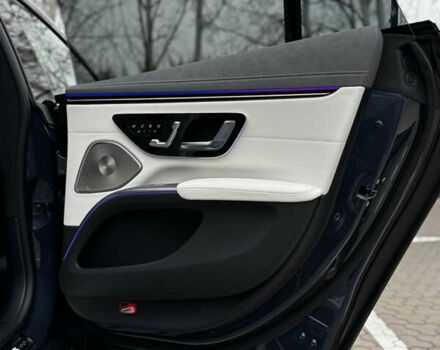 Синий Мерседес EQS, объемом двигателя 0 л и пробегом 10 тыс. км за 128290 $, фото 13 на Automoto.ua