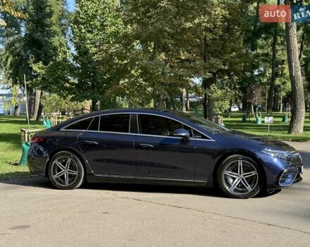 Синій Мерседес EQS, об'ємом двигуна 0 л та пробігом 6 тис. км за 66500 $, фото 51 на Automoto.ua