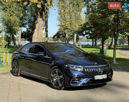 Синій Мерседес EQS, об'ємом двигуна 0 л та пробігом 6 тис. км за 66500 $, фото 4 на Automoto.ua