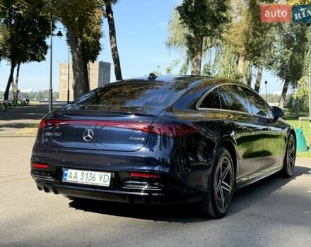 Синій Мерседес EQS, об'ємом двигуна 0 л та пробігом 6 тис. км за 66500 $, фото 70 на Automoto.ua