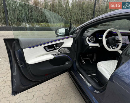 Синий Мерседес EQS, объемом двигателя 0 л и пробегом 10 тыс. км за 128290 $, фото 9 на Automoto.ua