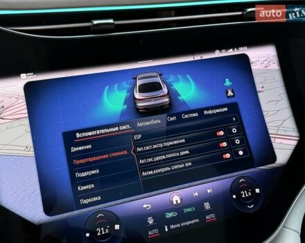 Синій Мерседес EQS, об'ємом двигуна 0 л та пробігом 6 тис. км за 66500 $, фото 116 на Automoto.ua