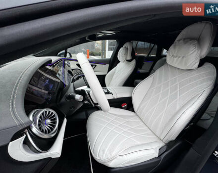 Синий Мерседес EQS, объемом двигателя 0 л и пробегом 10 тыс. км за 128290 $, фото 7 на Automoto.ua