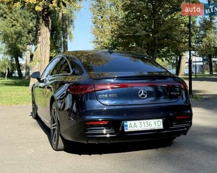 Синій Мерседес EQS, об'ємом двигуна 0 л та пробігом 6 тис. км за 66500 $, фото 62 на Automoto.ua