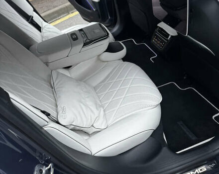 Синий Мерседес EQS, объемом двигателя 0 л и пробегом 10 тыс. км за 128290 $, фото 21 на Automoto.ua